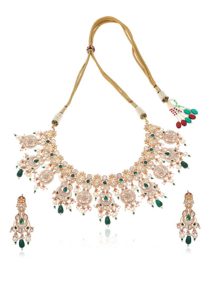 Swarnalata Kundan Set - Minaki