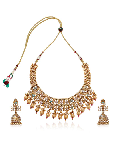 Swarnanjali Temple Set - Minaki