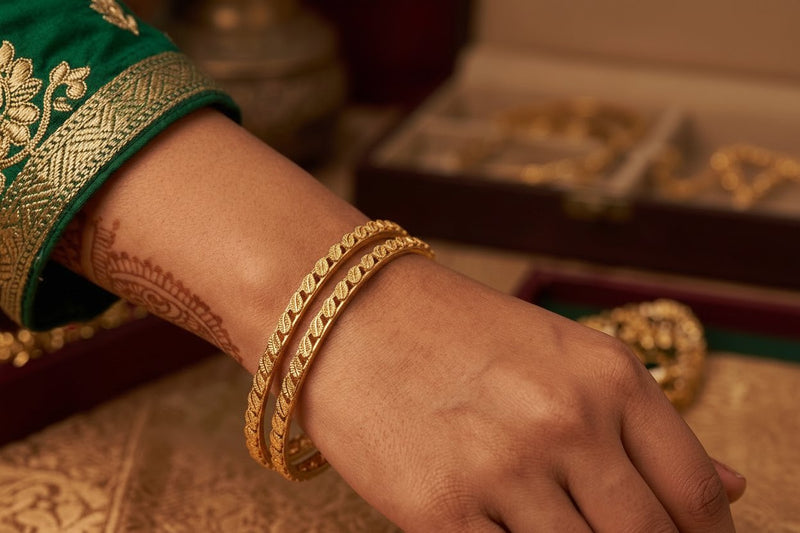 Swarnim Bangles - Minaki