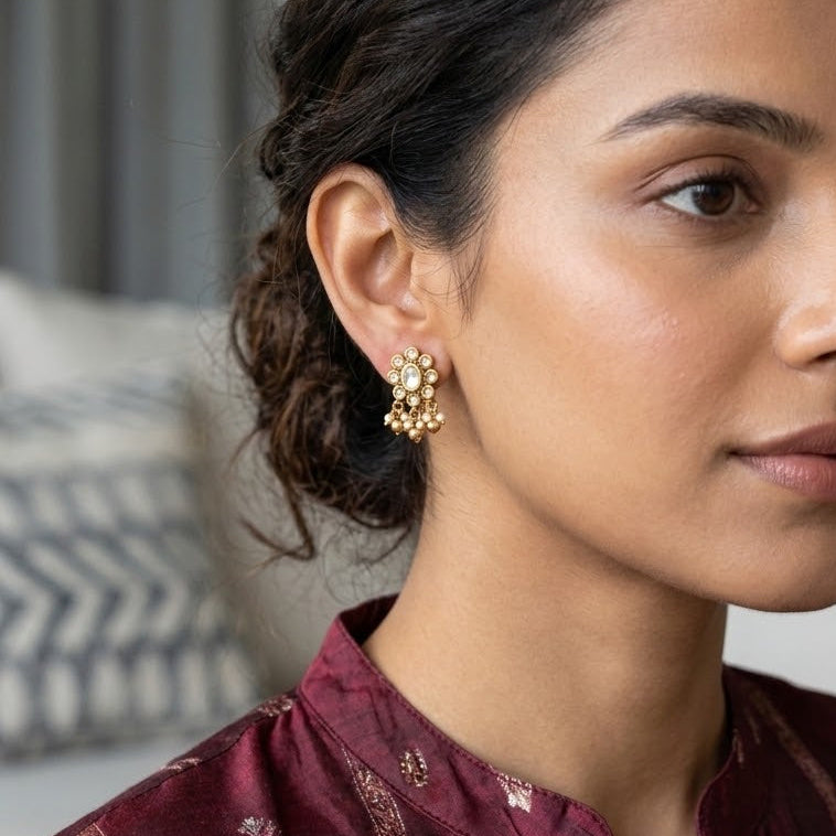 Varnika Chandrika Earrings - Minaki