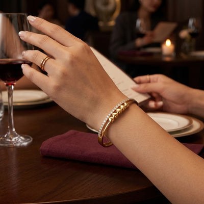Viennea Bangle Bracelet - Minaki