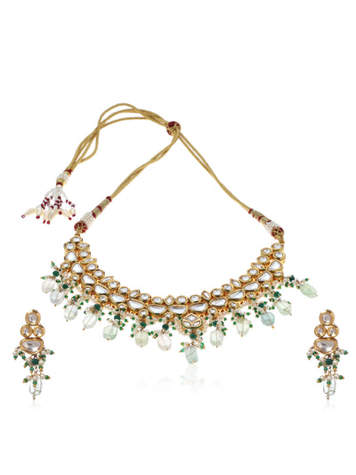 Vilasi Kundan Haar Set - Minaki