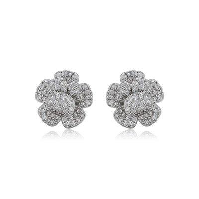Zircon Mirage Stud Earring - Minaki