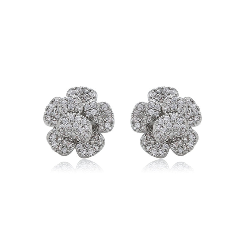 Zircon Mirage Stud Earring - Minaki