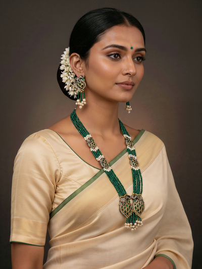 Zoya-e-Zewar Necklace Set - Minaki