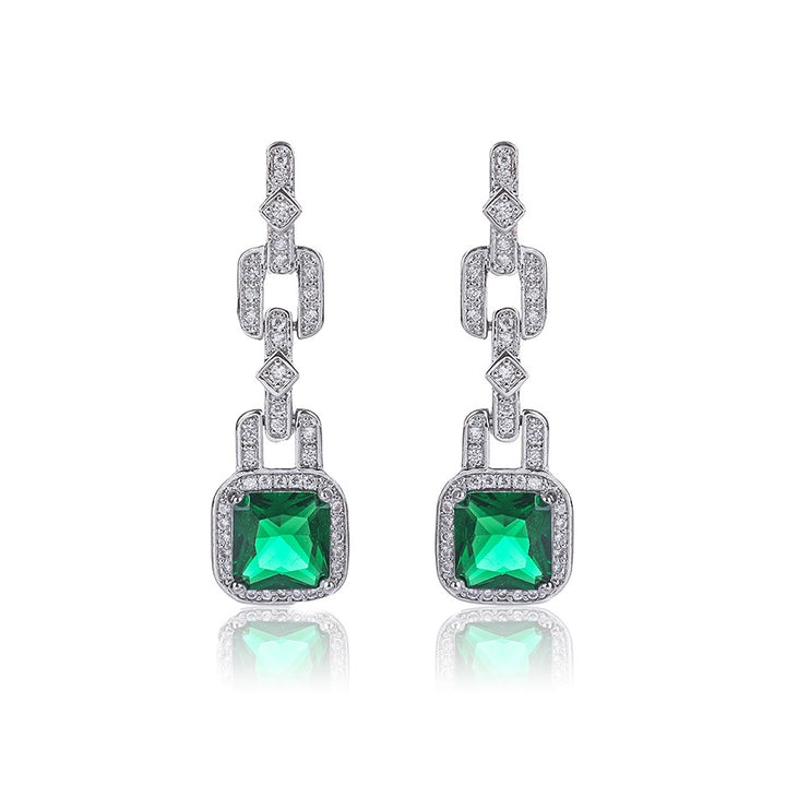 Minaki Emerald drop Earrings