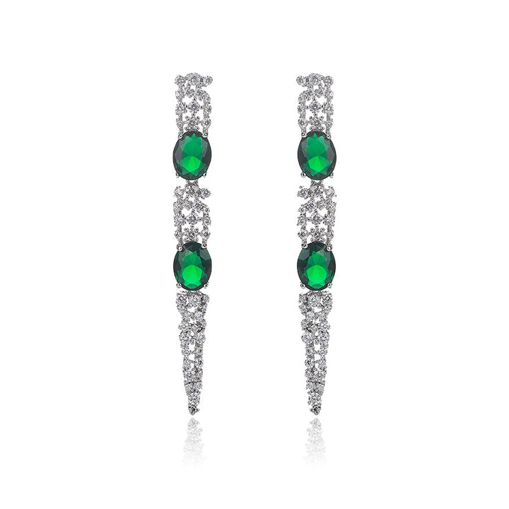 Minaki Carla - Emerald Earrings