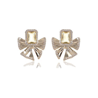 Topaz Ear Studs