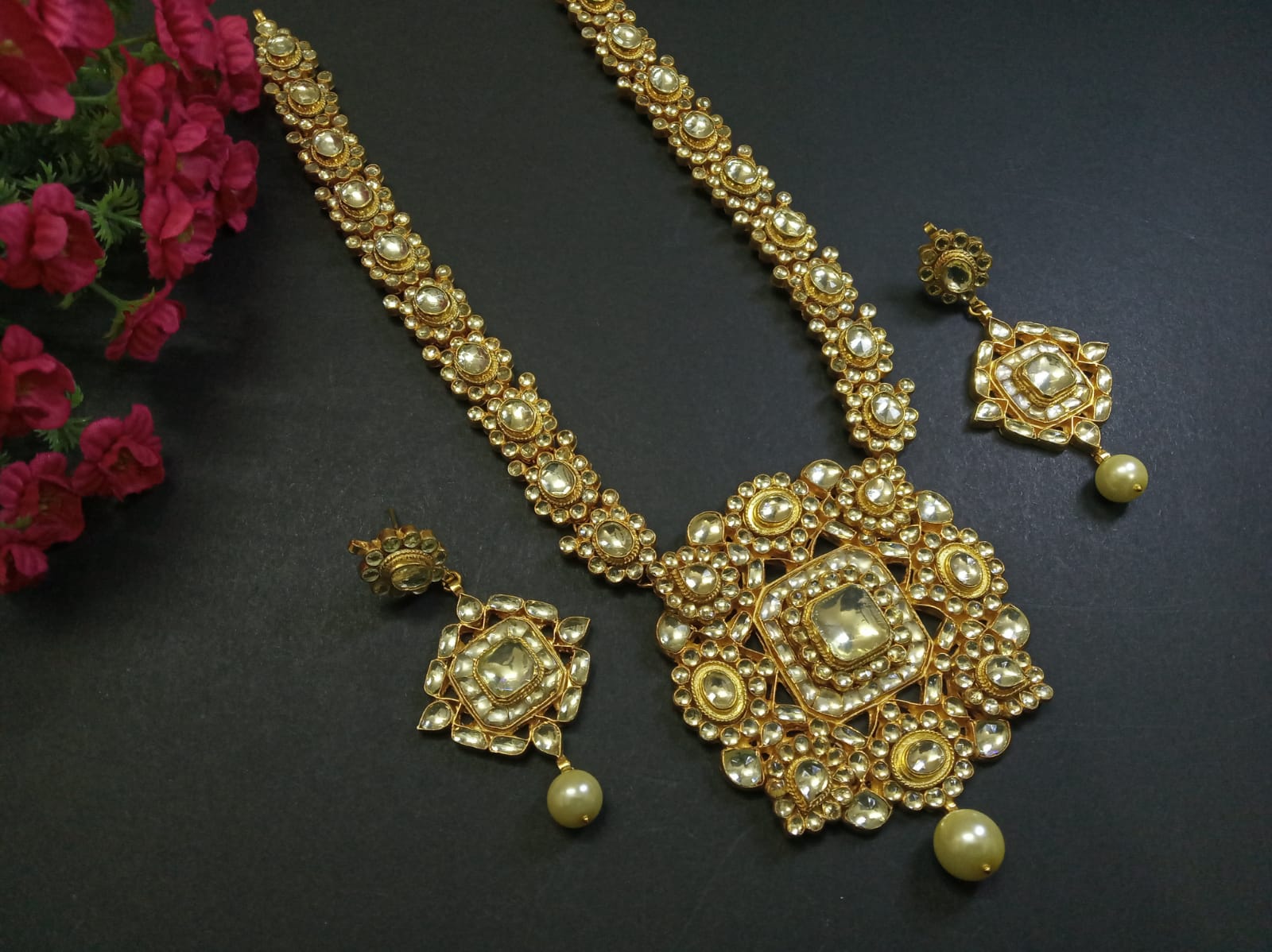 Kundan ka haar price Clearance