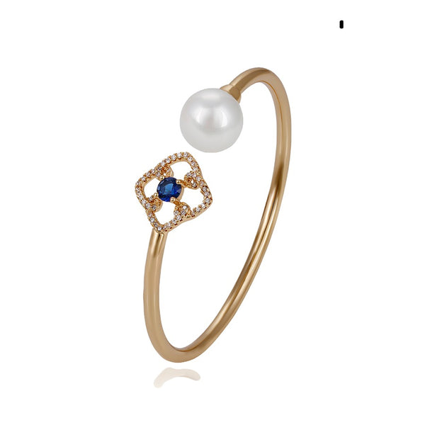 Minaki Pearl-Sapphire Bracelet