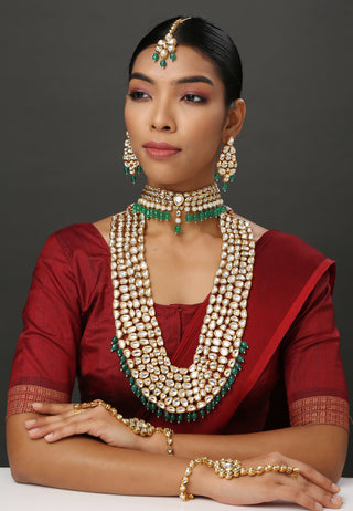 Maharani Bridal Long Necklace Set