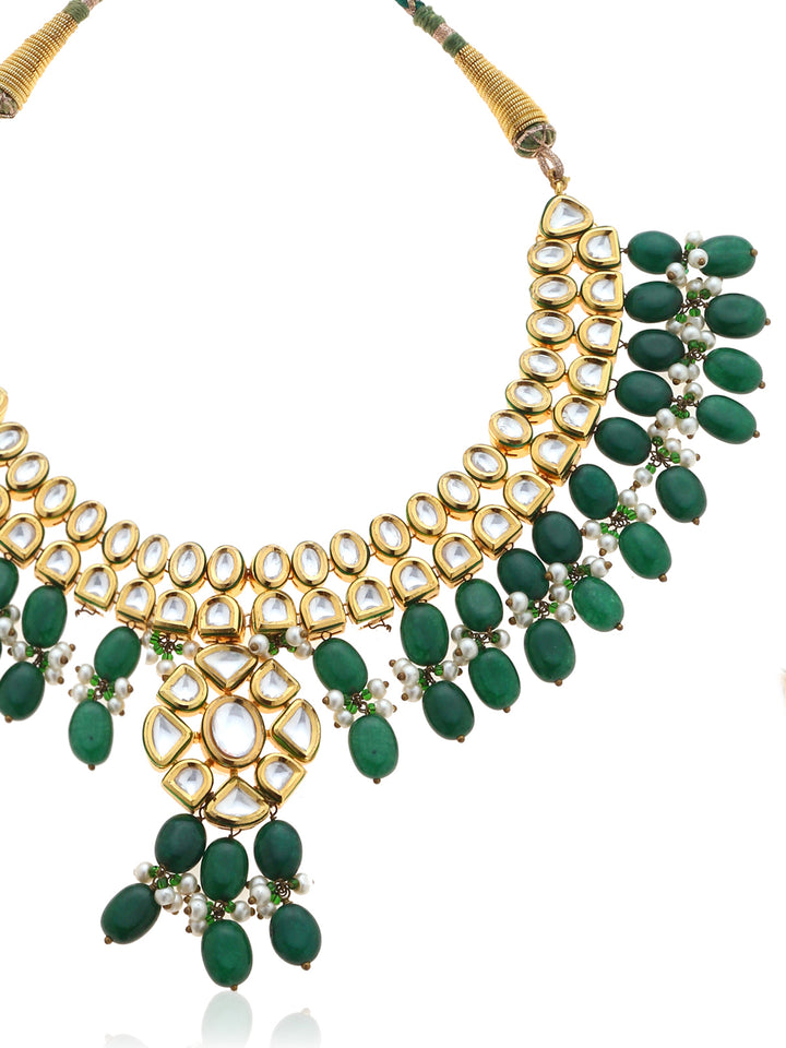 Minaki Shahnoor Kundan Necklace Set