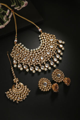 Inayat Kundan Jewellery Set