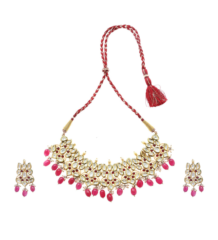 Minaki Kundan Collar Set