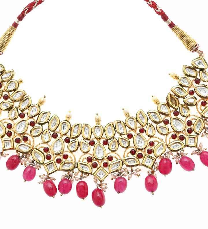 Minaki Kundan Collar Set