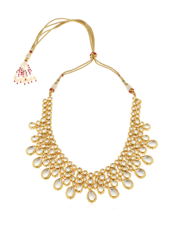 Minaki Chandralekha Kundan Bridal Necklace Set