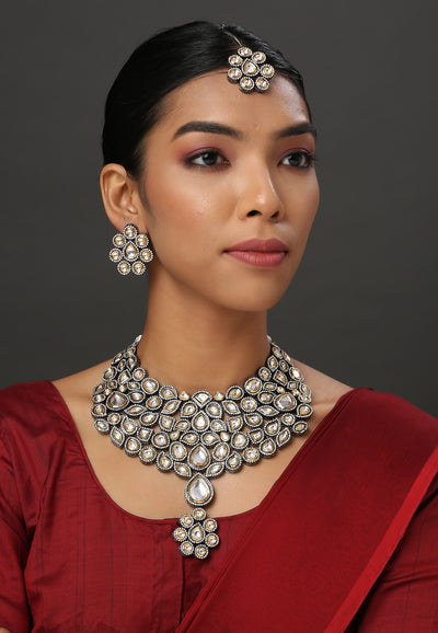 Minaki Aavika Kundan Set - Utsav Collection - Minaki