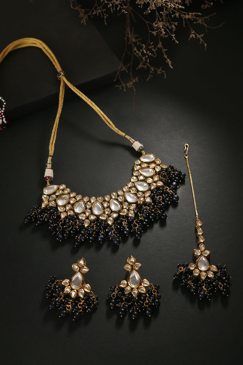 Minaki Amaya Bridal Kundan Set - Minaki