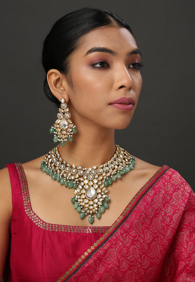 Minaki Ameera Kundan Set - Minaki