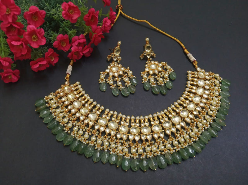 Minaki Anita Kundan Set - Minaki