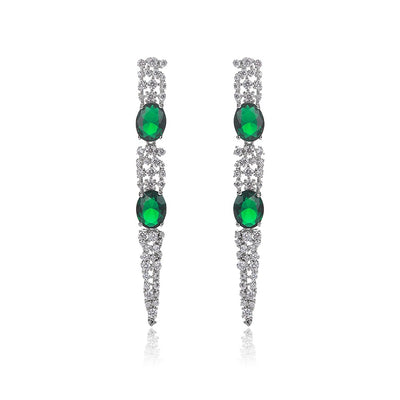 Minaki Carla - Emerald Earrings - Minaki