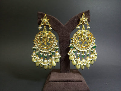 Chandani Kundan Danglers - Minaki