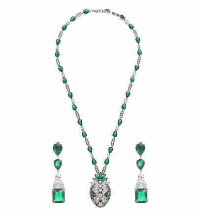 MINAKI Sets PANTHER PENDANT NECKLACE SET - Minaki
