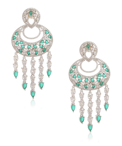 Minaki Contemporary Chandbalis - Utsav Collection - Minaki