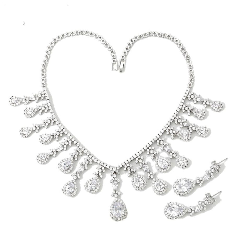 MINAKI WHITE CRYSTAL SET - Minaki