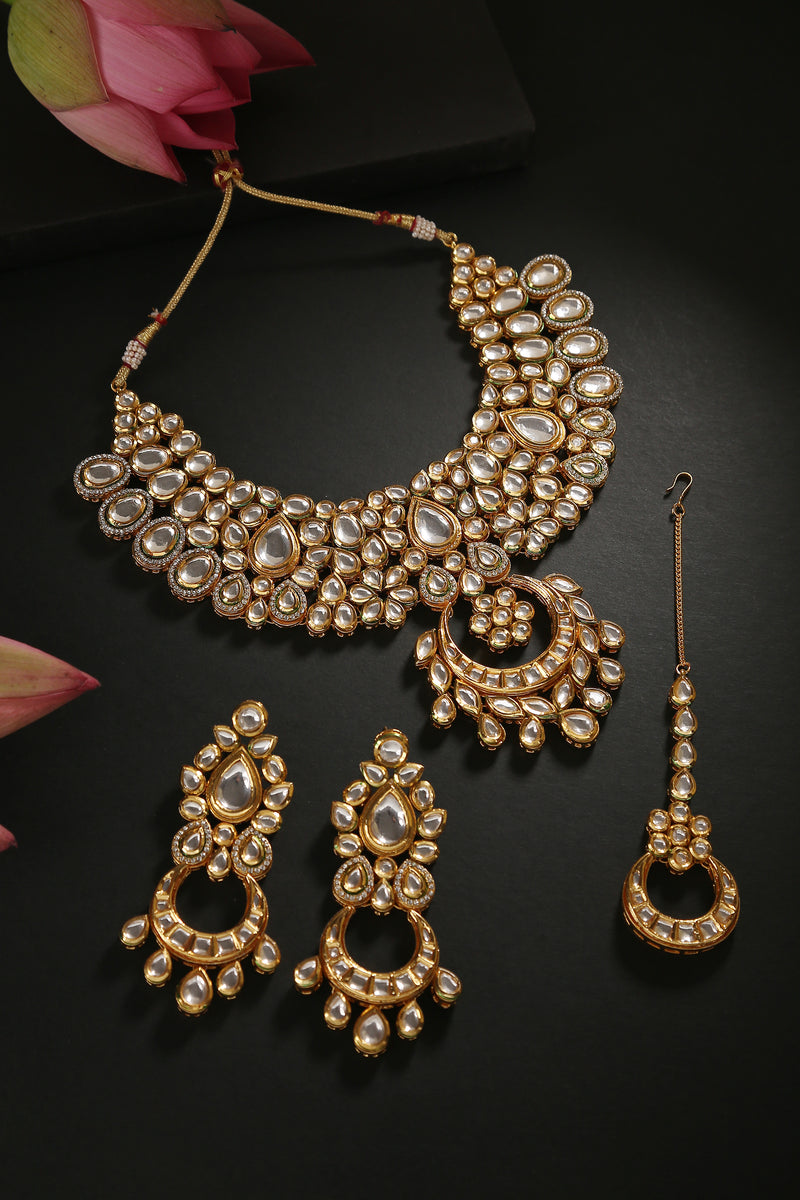 Minaki Ekanta Bridal Kundan Set - Minaki