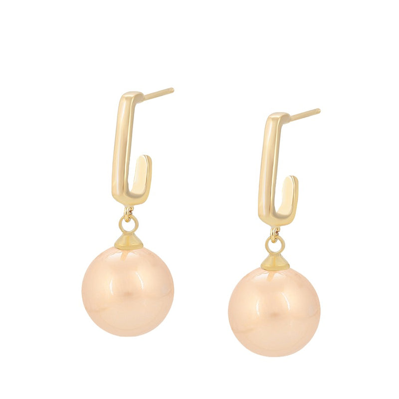 Minaki Elegant Pearl Drop Earrings - Minaki