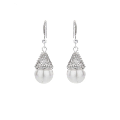 Minaki Fiona Pearl Earrings - Minaki