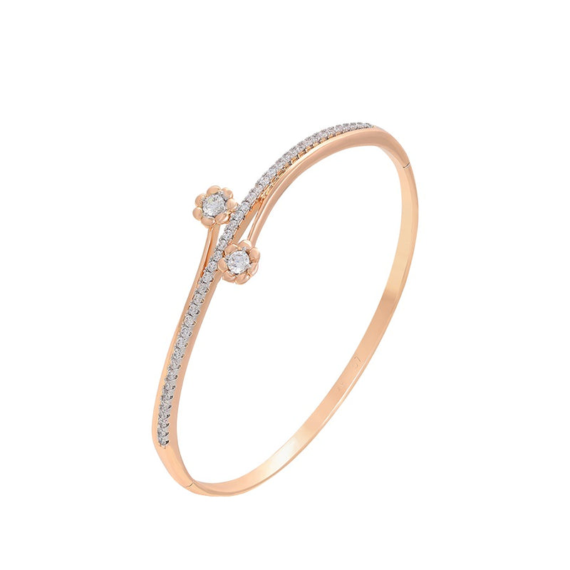 Minaki Floral Dimond Bracelet - Minaki