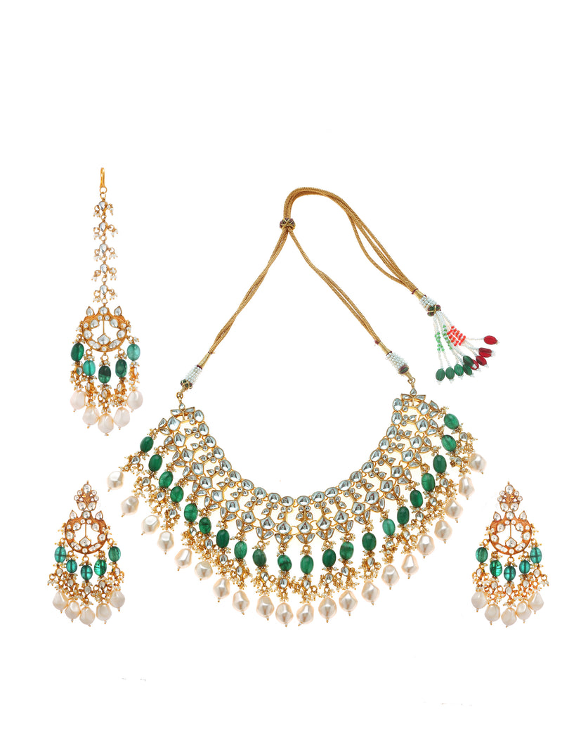 Haseen Kundan Set - Minaki