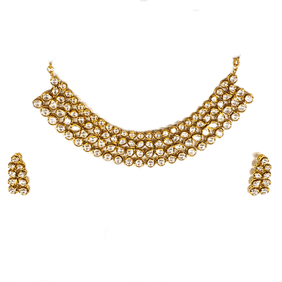 Minaki Hasli Kundan Set - Minaki