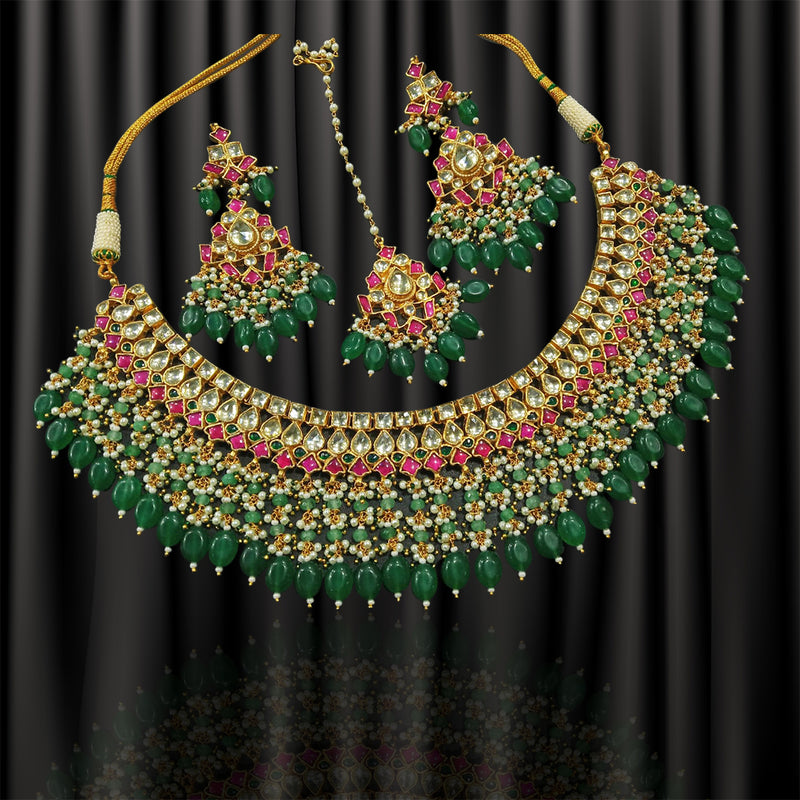 Minaki Kashish Kundan Set - Gehna Collection - Minaki