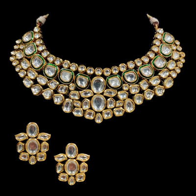 Minaki Kundan Choker Set - Minaki
