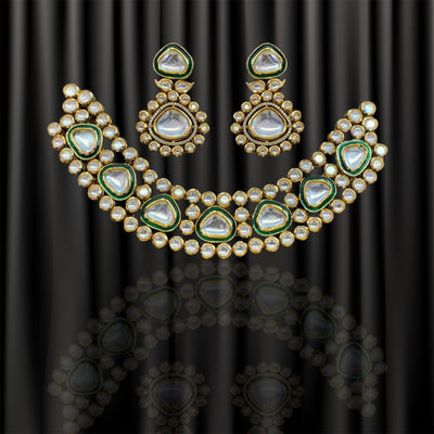 Minaki Kundan Choker Set - Minaki