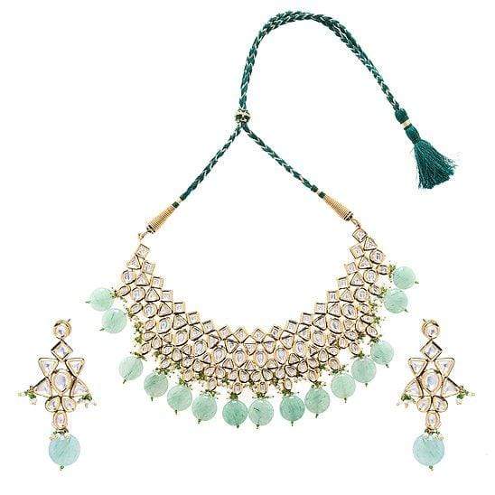 Minaki Kundan Collar Set - Minaki