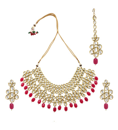 Minaki Bridal Kundan Set - Minaki