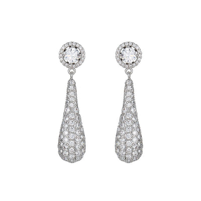 Minaki Luxurious Dimond Danglers - Minaki