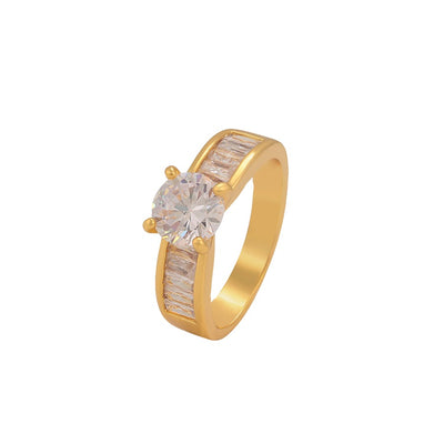 Minaki Luxurious Solitaire Ring - Minaki