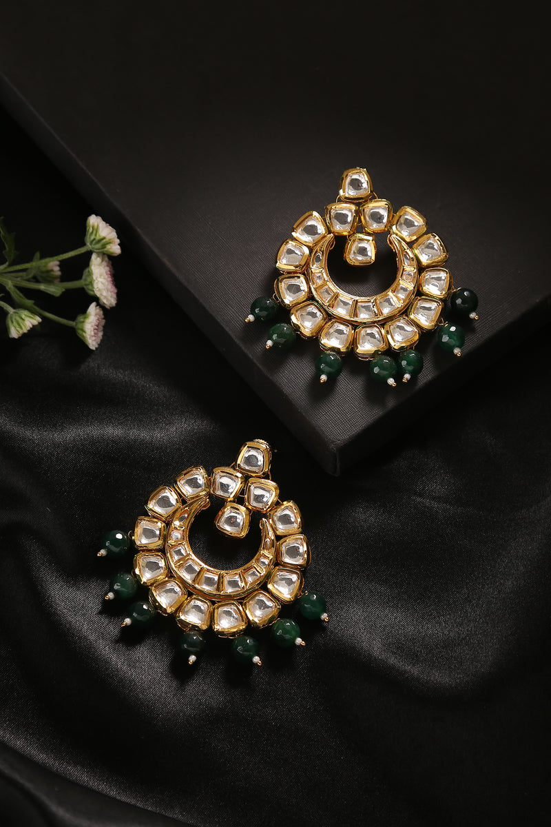 Mahsa Kundan Earrings - Minaki