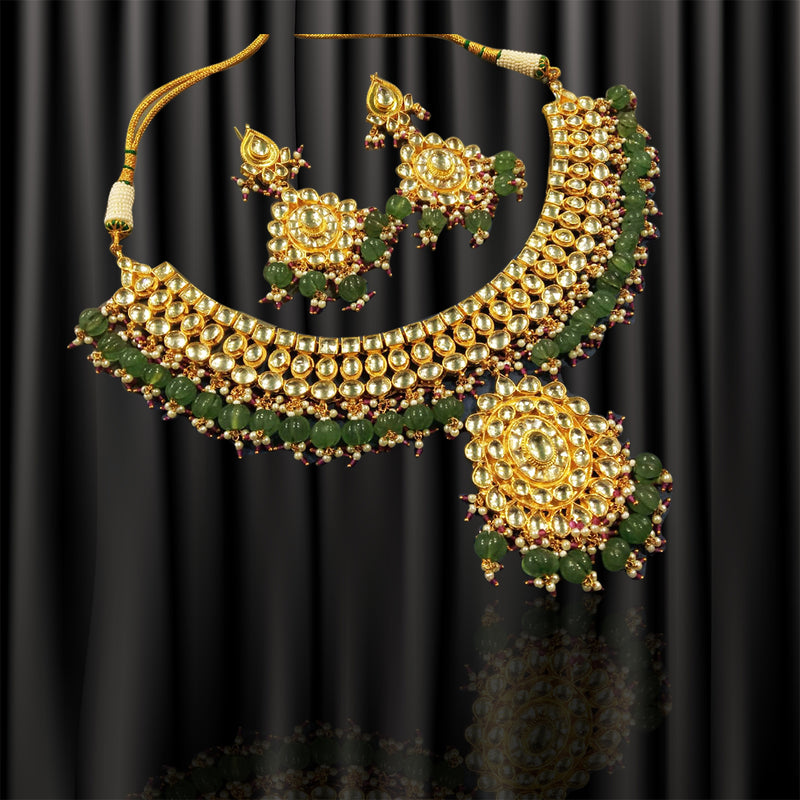 Milan Kundan Set - Gehna Collection - Minaki