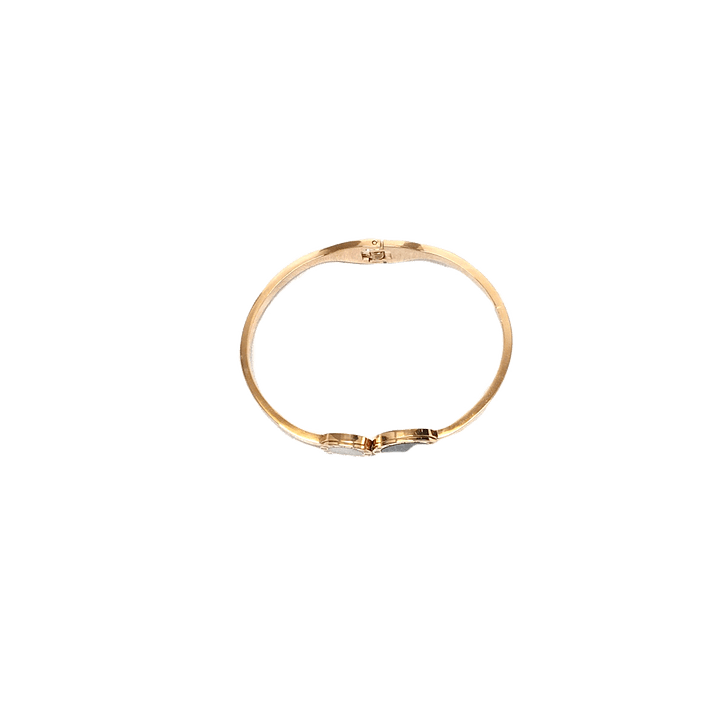 Minaki Rose Gold Plated Contemporary Bracelet