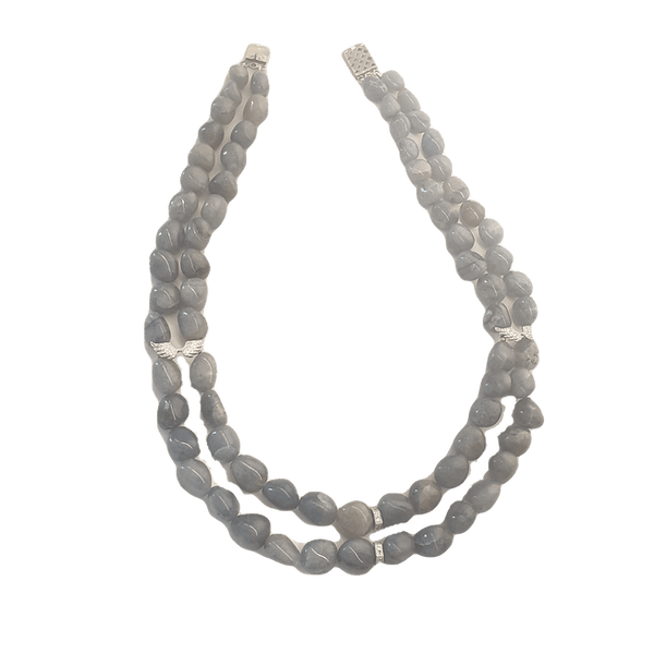 Minaki Double Strand Jade Necklace