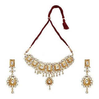 Ritvan Kundan Choker and Earring Set