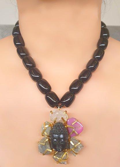 Minaki Buddha Necklace