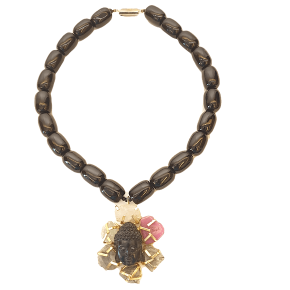 Minaki Buddha Necklace