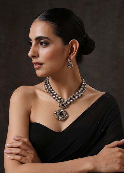 Minaki Mirah Kundan Set - Minaki
